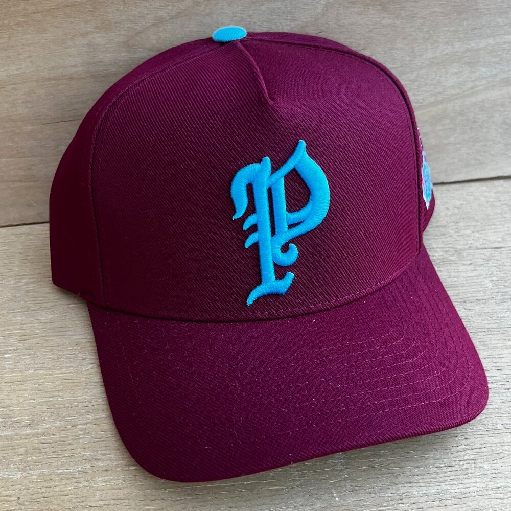 MITCHELL & NESS MLB PHILADELPHIA PHILLIES OLD ENGLISH LOGO SNAPBACK HAT NEW
